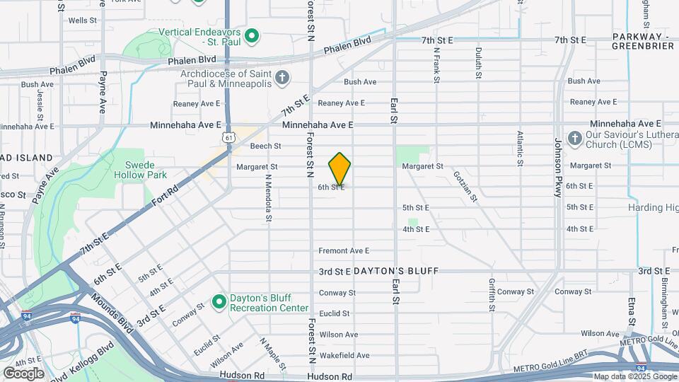 980 6th St E Mapa y Detalles de la Ubicación