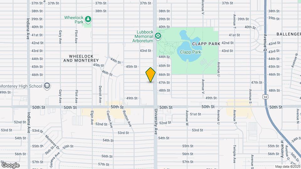 2505 47th St Map and Location Details