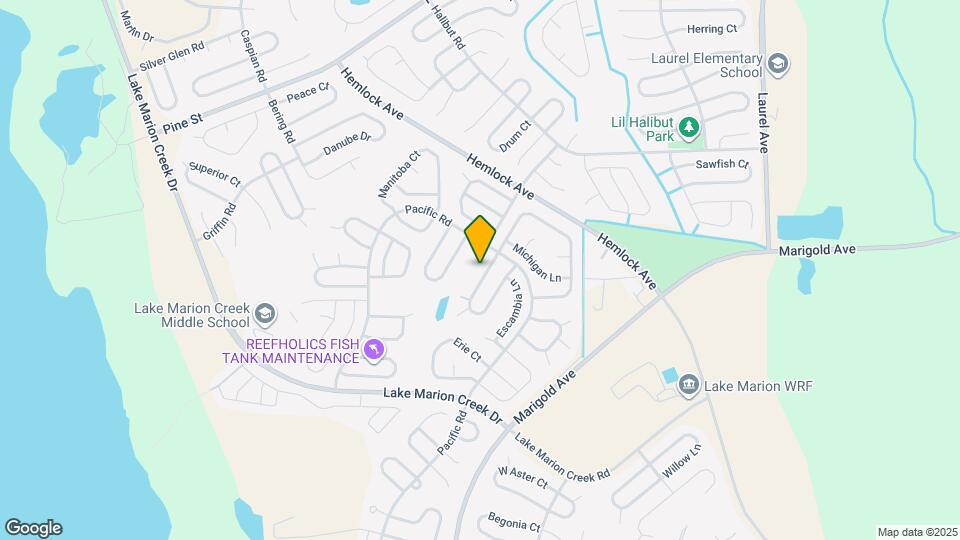 1957 Michigan Dr Map and Location Details