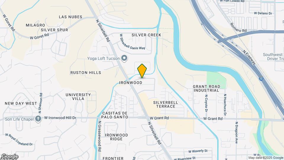 2229 W Frostwood Ln Map and Location Details
