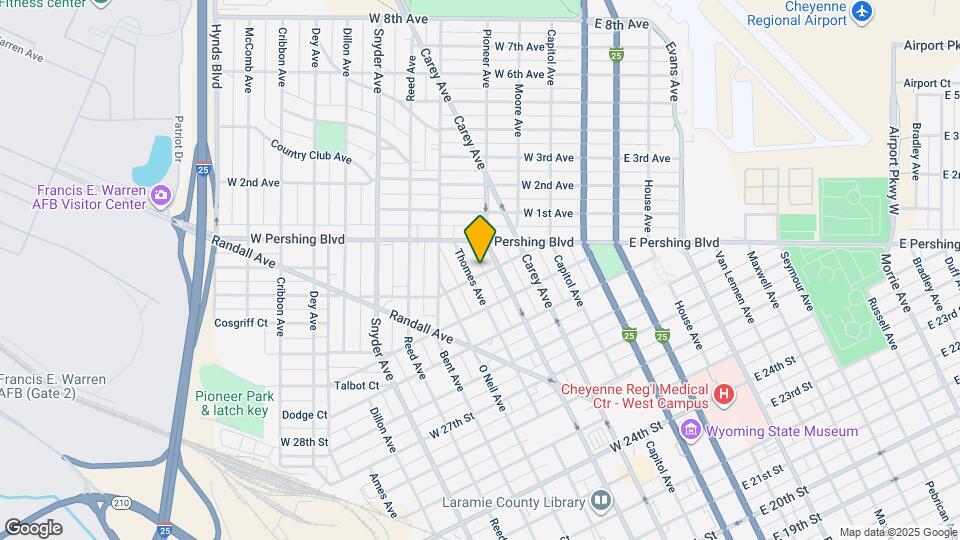 414 W 31st St Map and Location Details