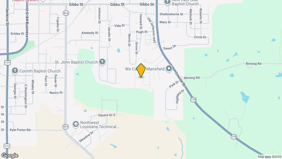 332 Elmwood St Map and Location Details