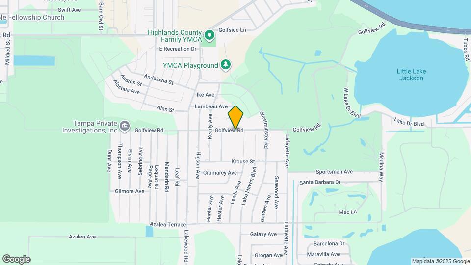 3505 Golfview Rd Map and Location Details