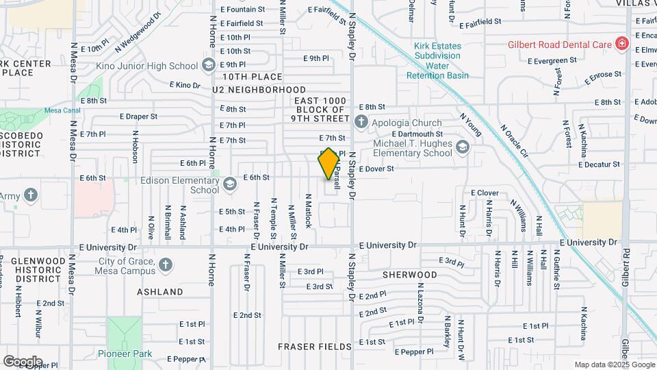 551 N Spencer Map and Location Details