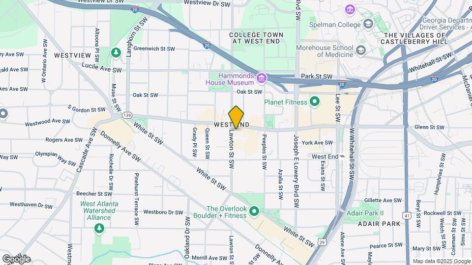 636 Lawton St SW Map and Location Details
