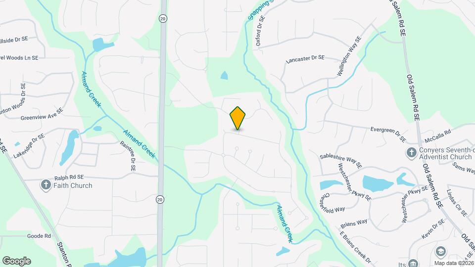 1421 Fall River Dr Map and Location Details