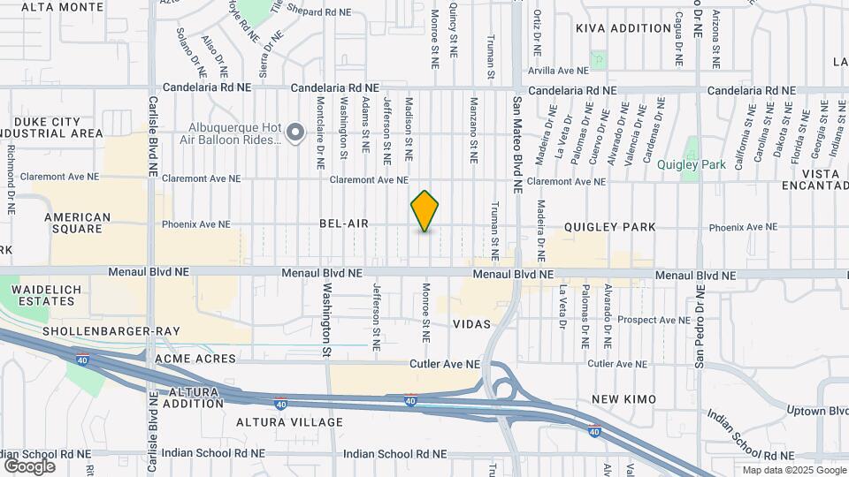 2635 Monroe St NE Map and Location Details