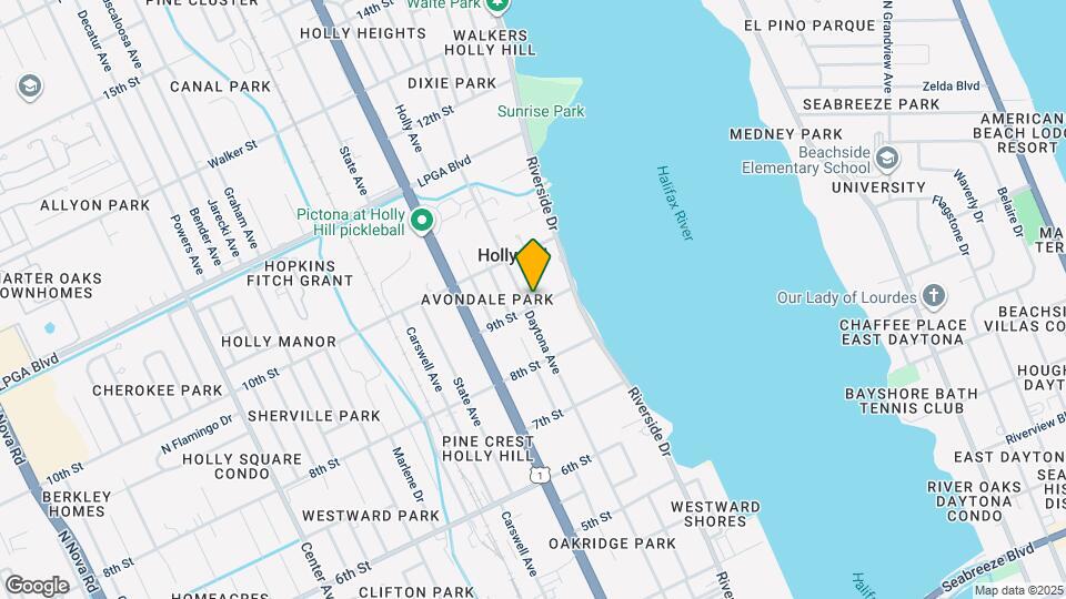 901 Daytona Ave Map and Location Details