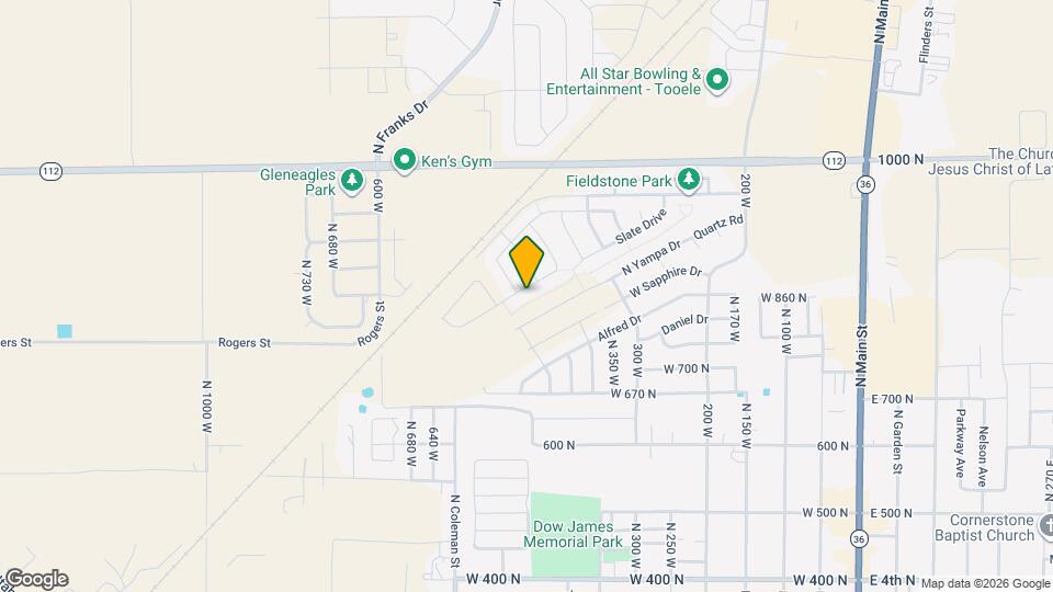 489 W Andesite Ln Mapa y Detalles de la Ubicación
