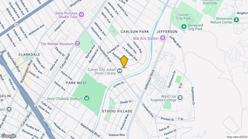 4900 Overland Ave, Unit 133 Map and Location Details