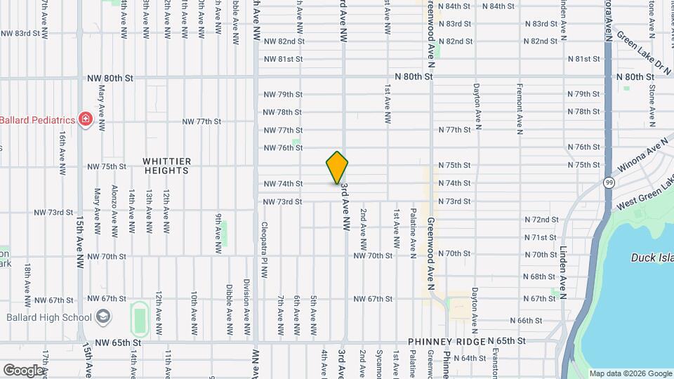 307 NW 74th St Map and Location Details