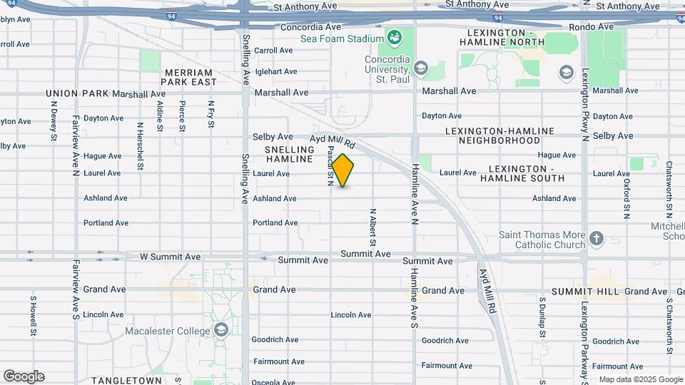 1445 Ashland Ave Map and Location Details