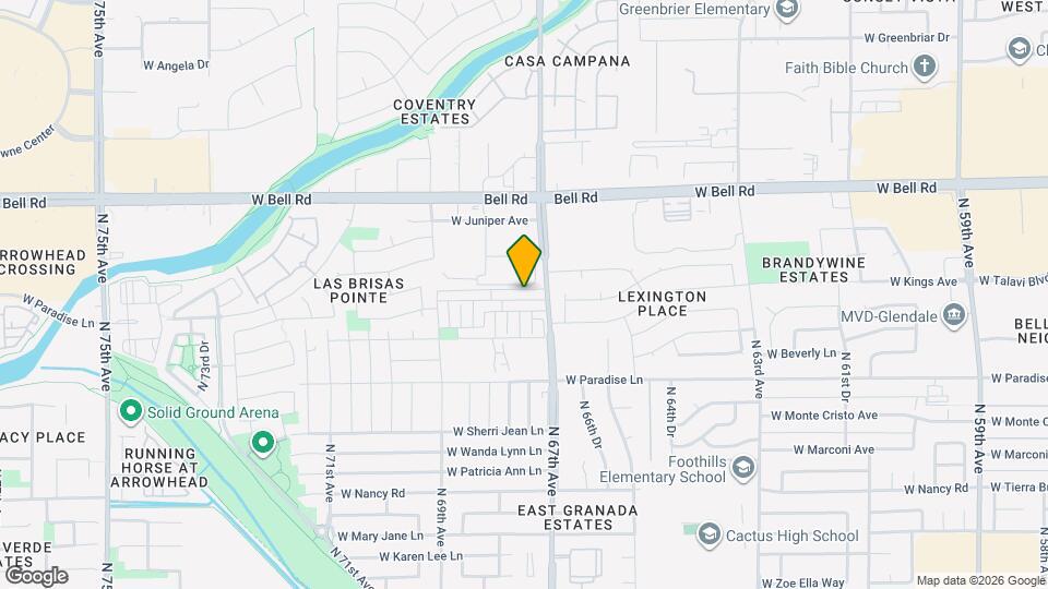 6713 W Aire Libre Ave Map and Location Details