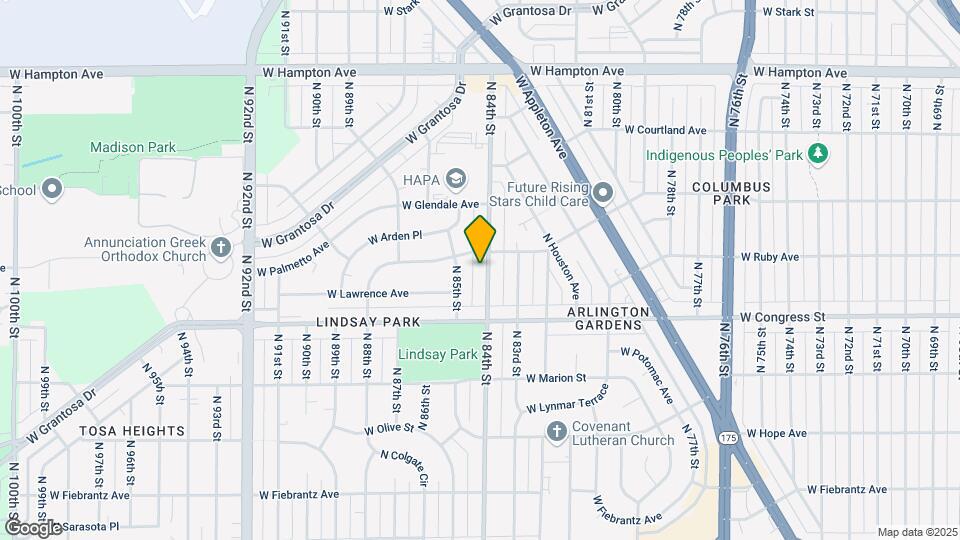 4471 N 84th St Mapa y Detalles de la Ubicación