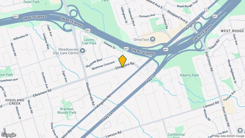 4055 Ellesmere Rd Map and Location Details