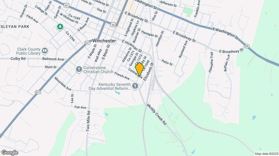 206 Chaplin Ave Map and Location Details