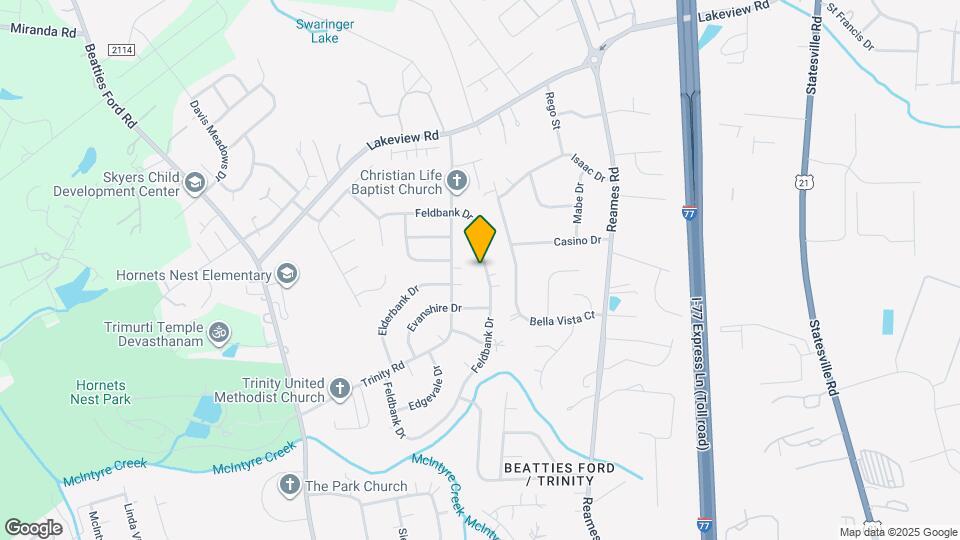 9701 Feldbank Dr Map and Location Details