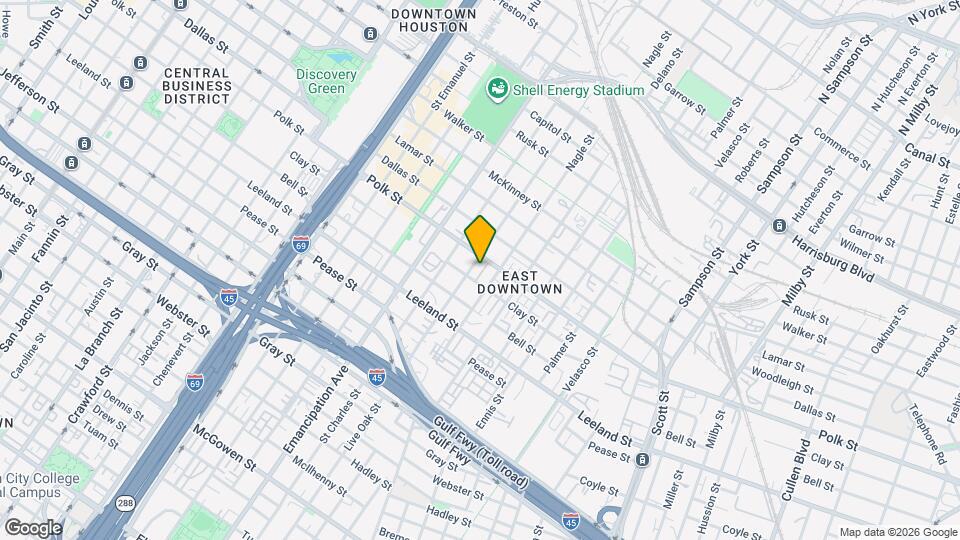 2610 Polk St Map and Location Details