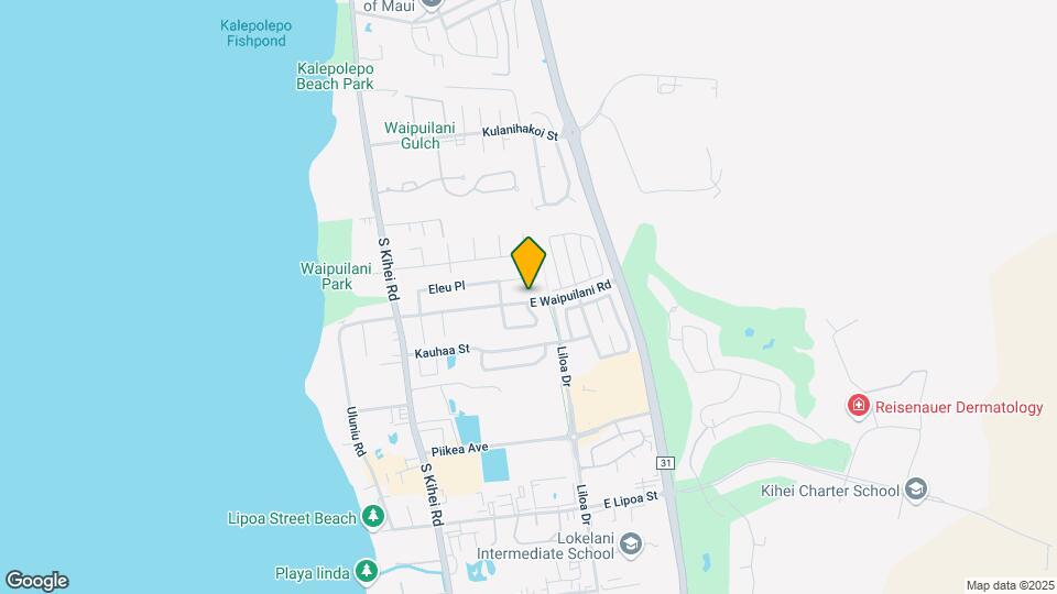 12345 E Waipuilani Rd Mapa y Detalles de la Ubicación