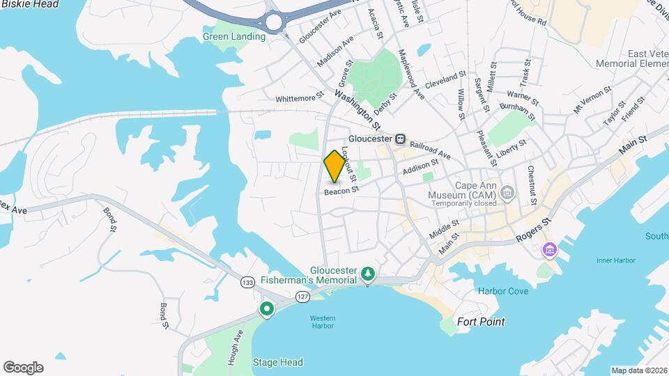 43 Beacon St Map and Location Details