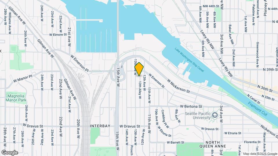 3638 B 13th Ave W Map and Location Details