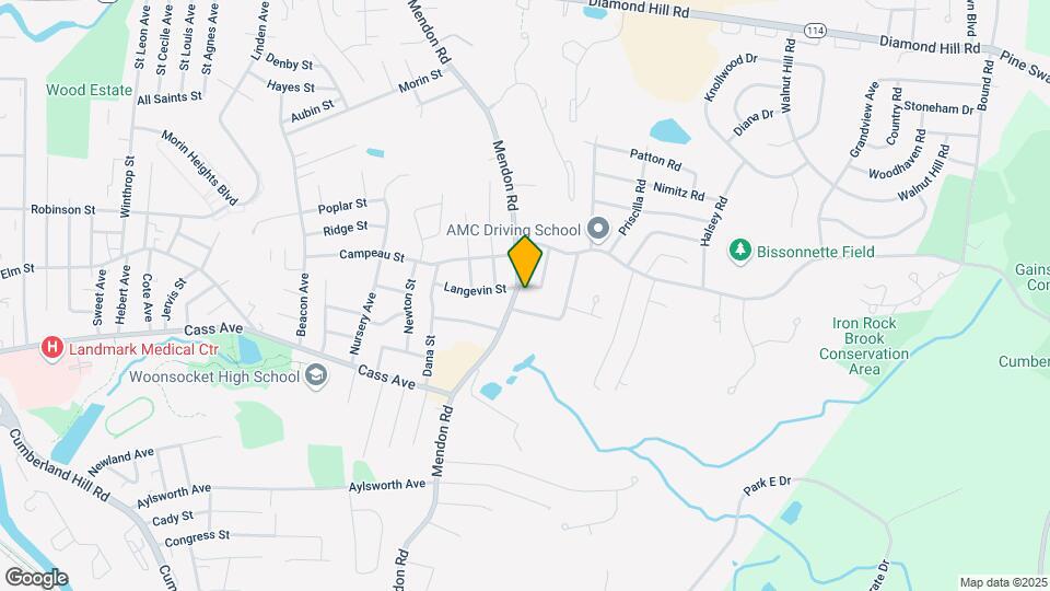892 Mendon Rd Map and Location Details