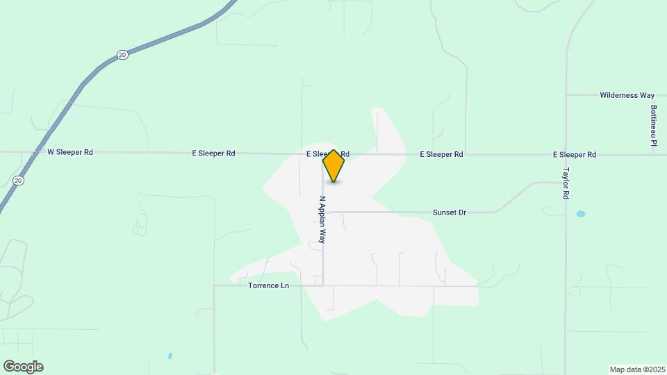 3564 N Appian Way Map and Location Details