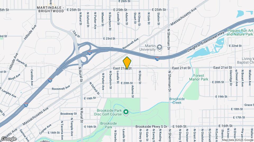 2049 Houston St Map and Location Details