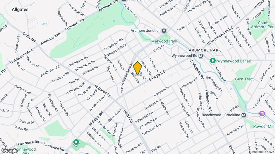 2419 Hollis Rd Map and Location Details