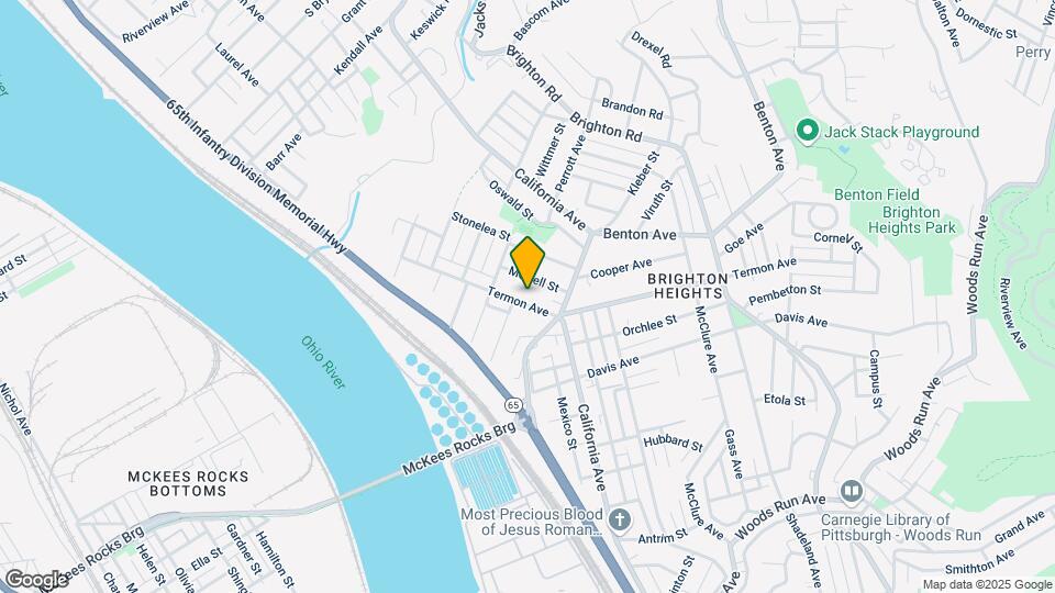 1806 Termon Ave, Unit 2 Map and Location Details