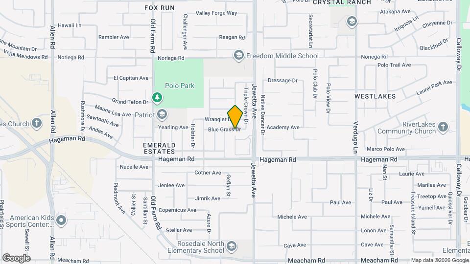 11425 Blue Grass Dr Map and Location Details