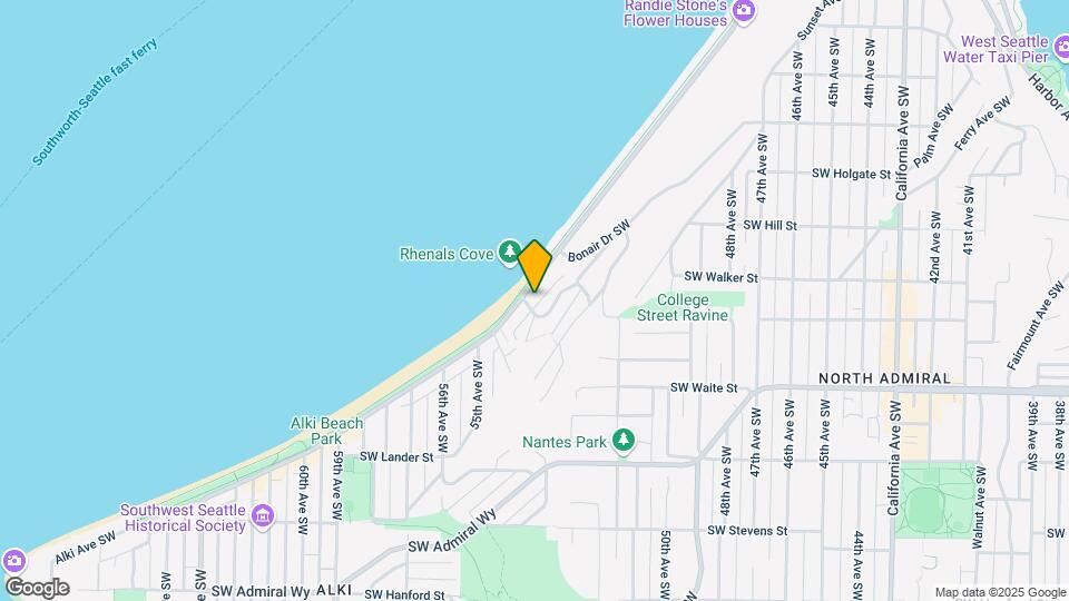 2246 Alki Ave SW Map and Location Details