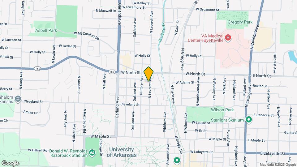 915 N Leverett Ave Map and Location Details