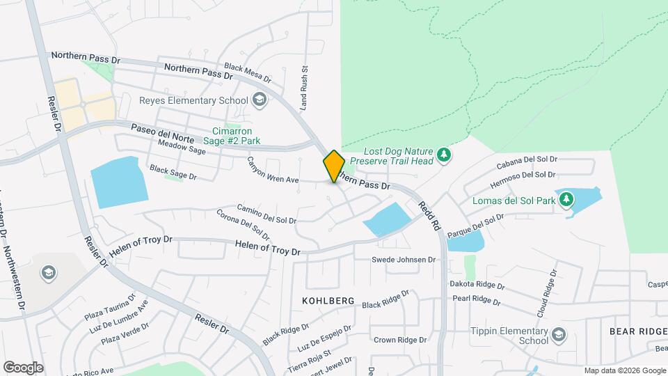 1649 Rock Dove Ln Map and Location Details