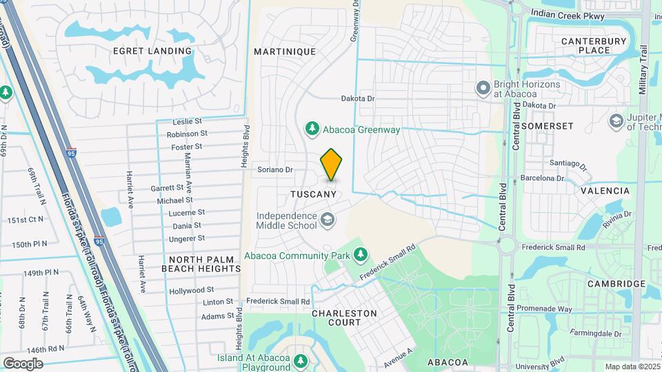 168 Florence Dr Map and Location Details