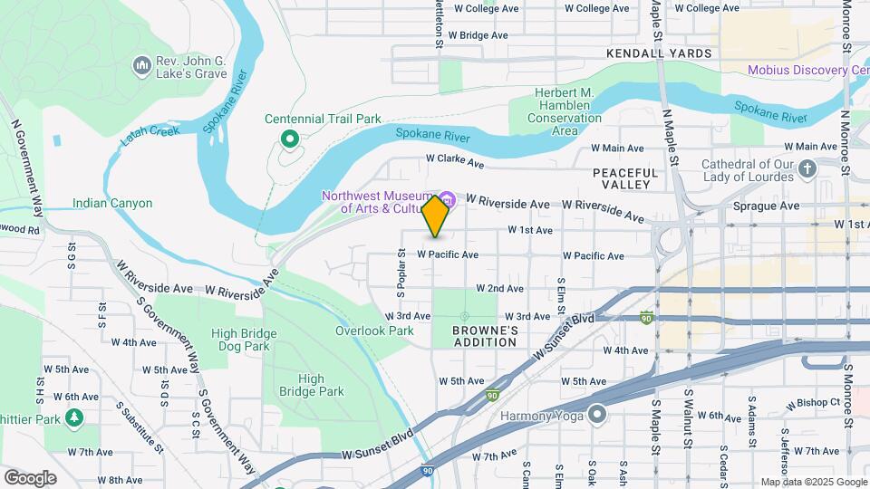 2236 W Pacific Ave Mapa y Detalles de la Ubicación
