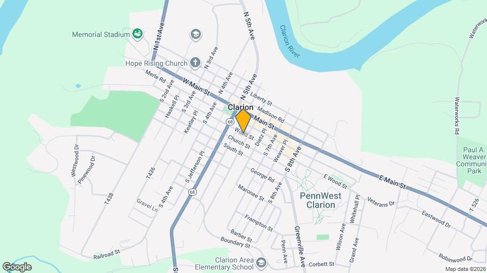 538 Wood St Apartments Clarion, PA Apartments For Rent