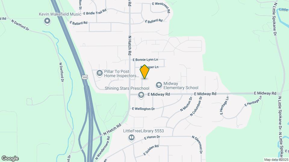 16724 N Cincinnati Ln Map and Location Details