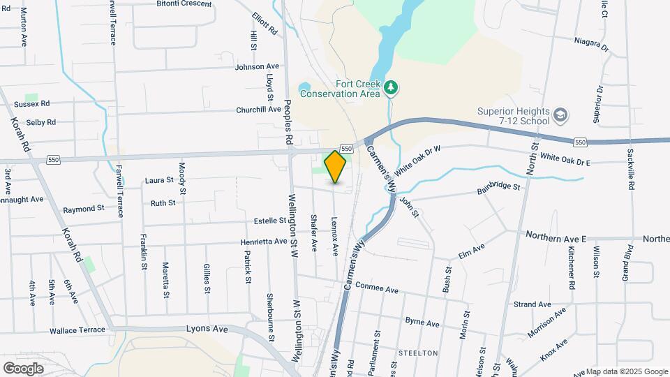Spacious 3 Bed / 1 Bath Home in Sault Ste Map and Location Details