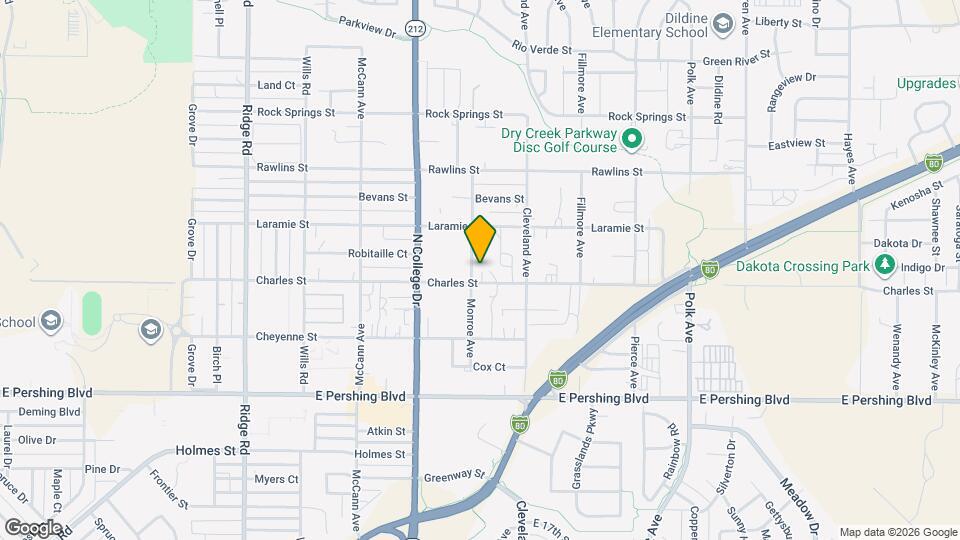 4204 Charles St Map and Location Details