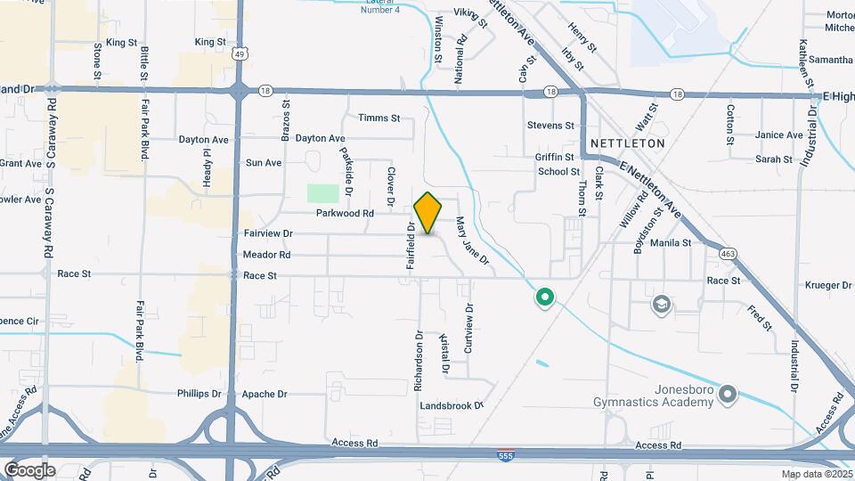 3505 Fairview Dr Mapa y Detalles de la Ubicación
