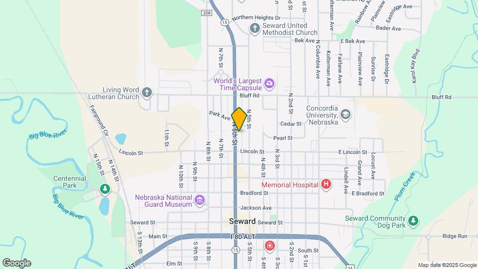 712 N 6th St Map and Location Details