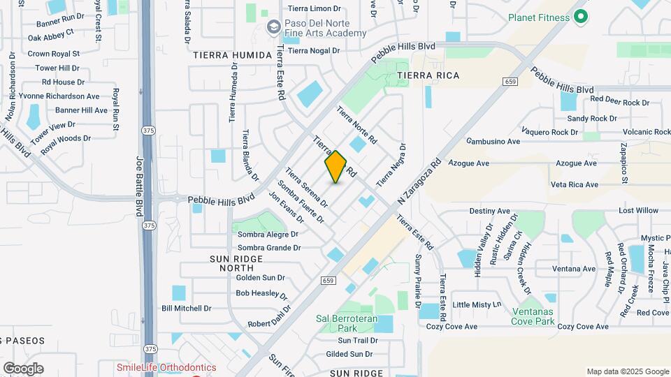 2228 Tierra De Paz Way Map and Location Details