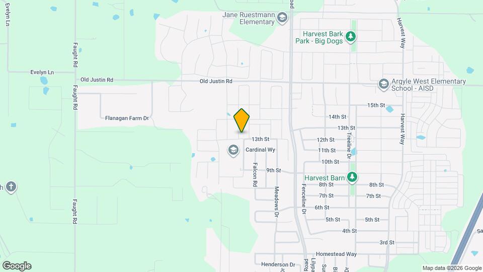 2012 13th St Map and Location Details