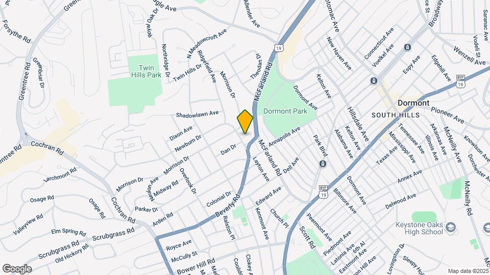 110 Newburn Dr Map and Location Details