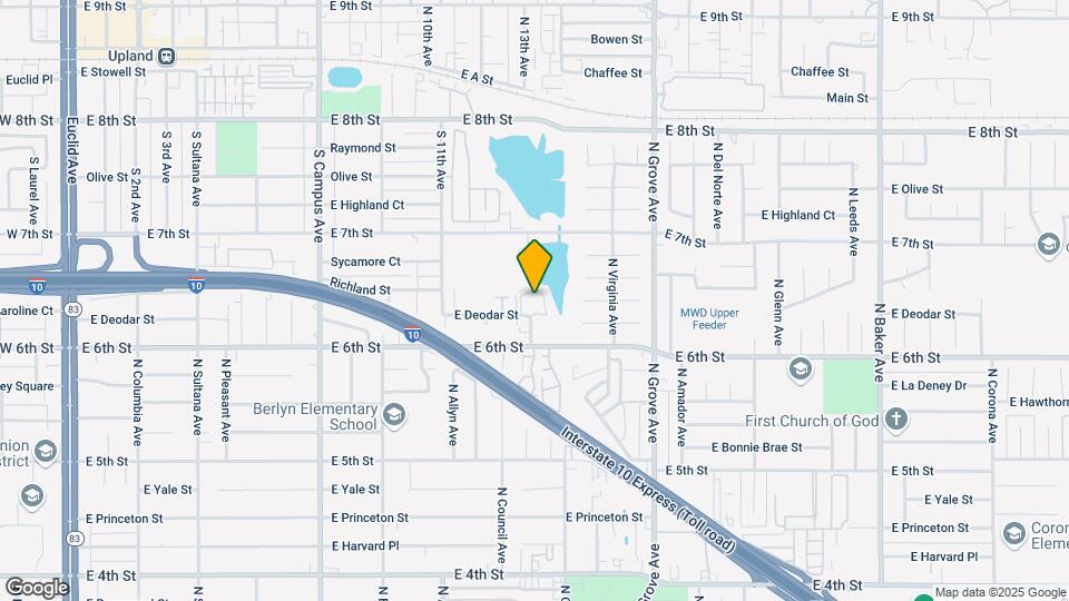 1053 E 6th St Map and Location Details
