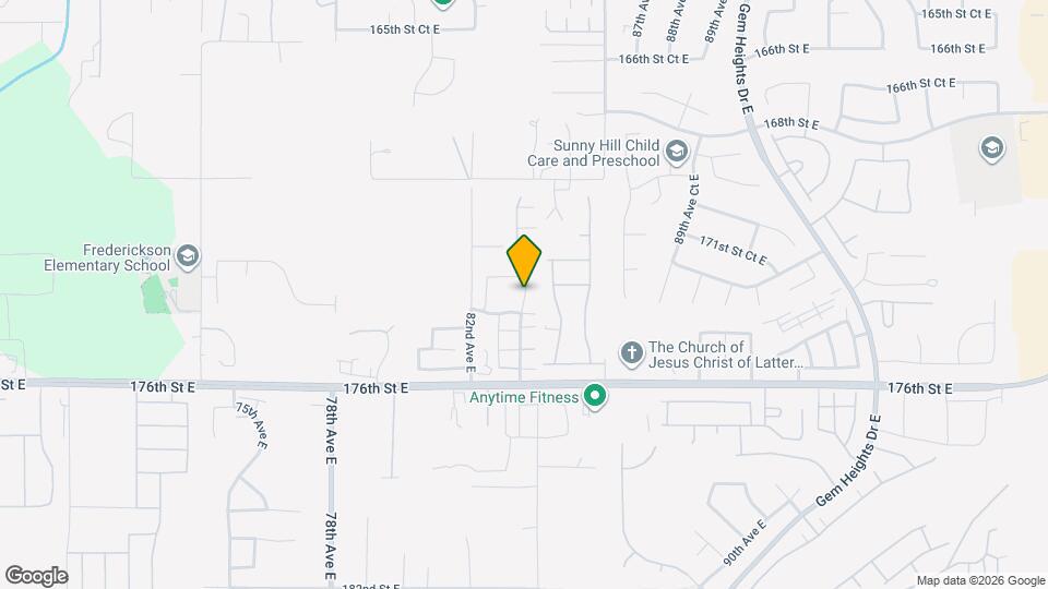 17312 83 Ave Ct E Map and Location Details
