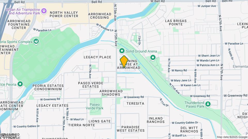 15820 N 74th Dr Map and Location Details