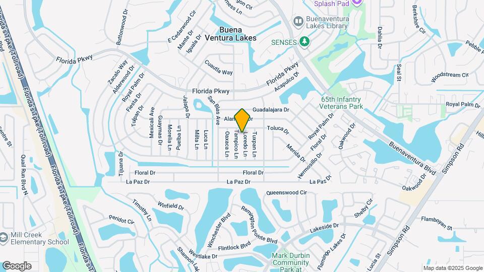 108 Loredo Ln Map and Location Details