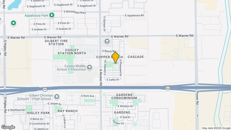 1035 S Cheshire Ln Map and Location Details